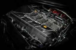 Nowicki Autosport Concept8 Bespoke Carbon Fiber Engine Cover For C8 Corvette
